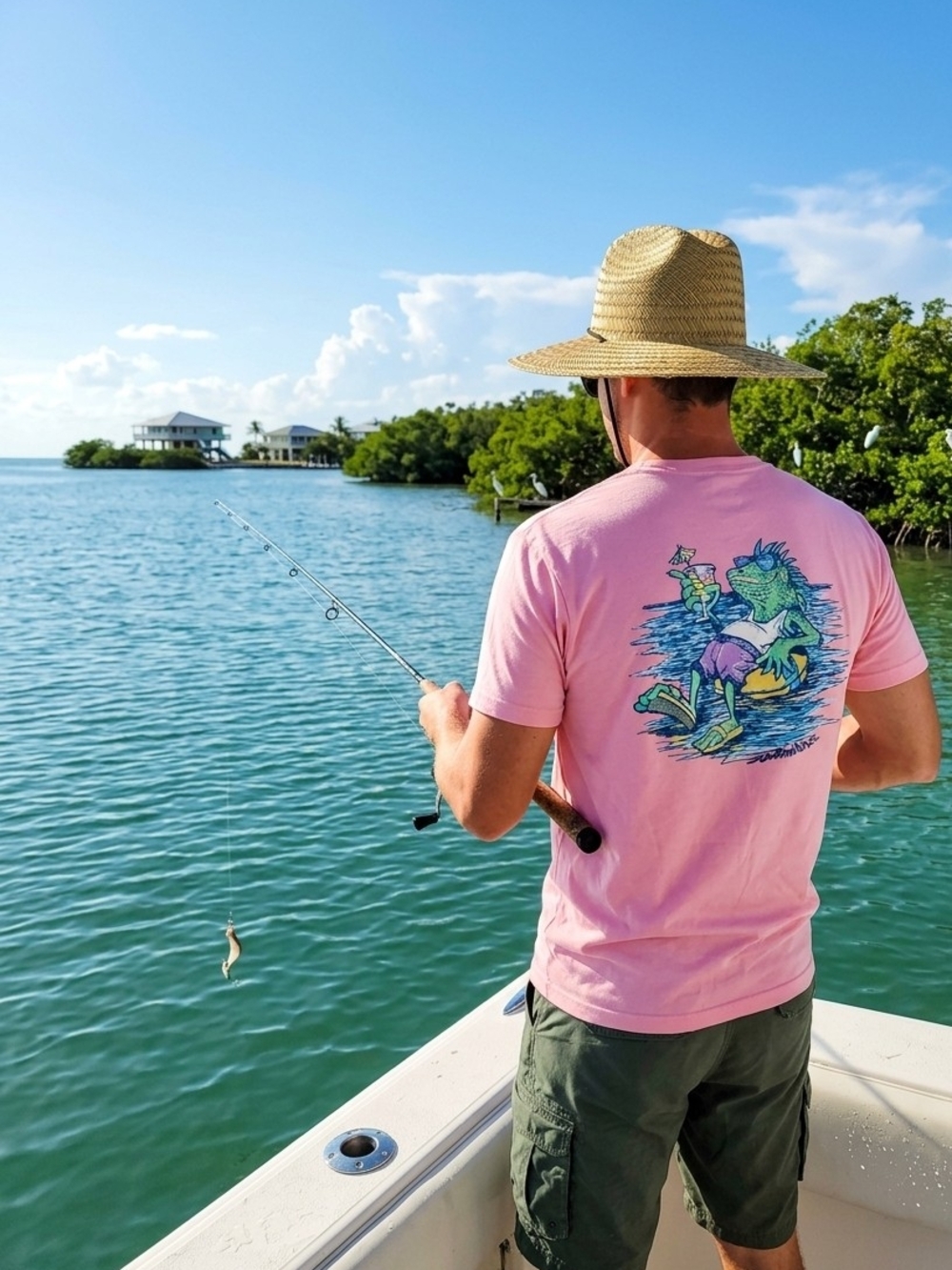 SOUTHERN LURE 🐠🌴 Medium Men's Outdoor UV50 Protection TSHIRT